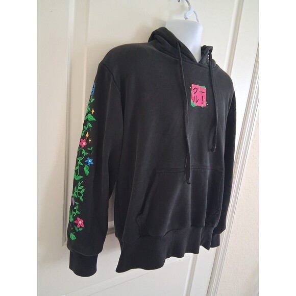 Cool Shirtz Cold Ones - Overgrown Embroidered Hoodie - Black - M - Picture 4 of 6